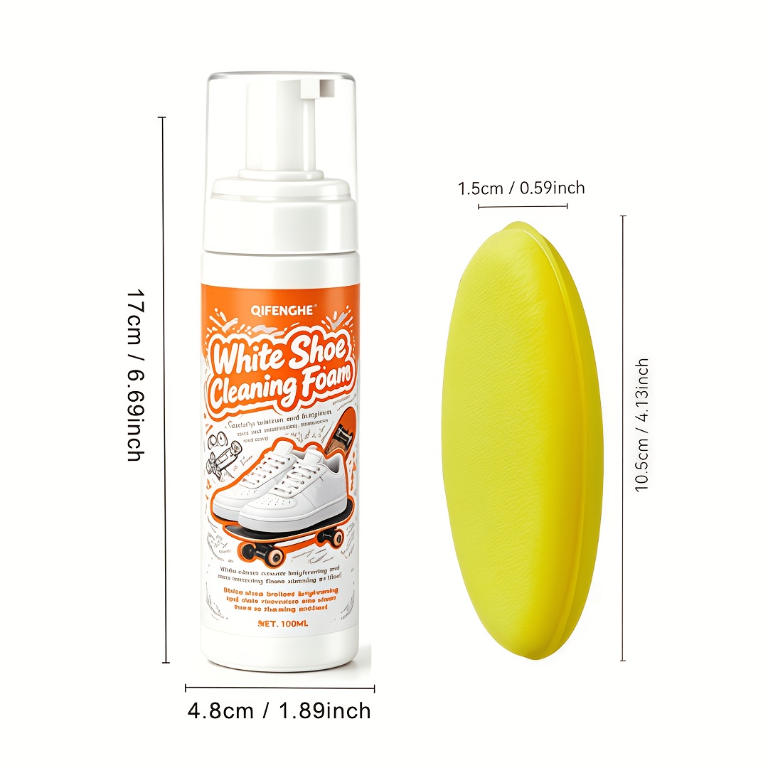 Portable No Rinse White Shoe C - Care For Sneaker ulasan dan harga