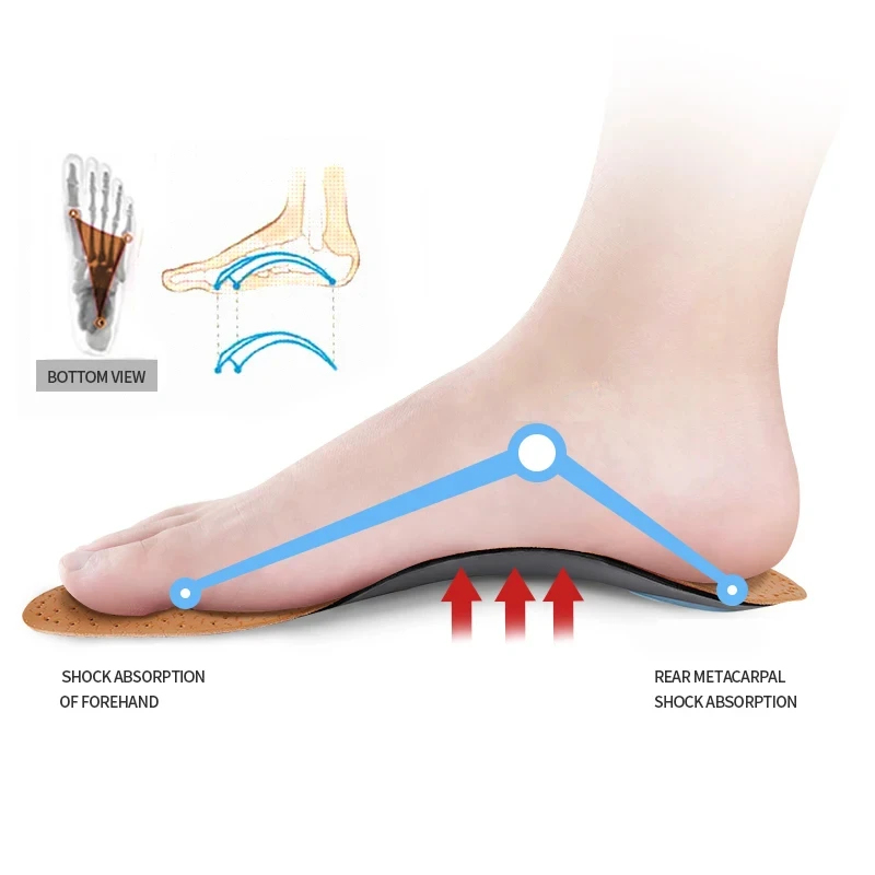 2Pairs Unisex Leather Orthoped - Care For Sneaker ulasan dan harga