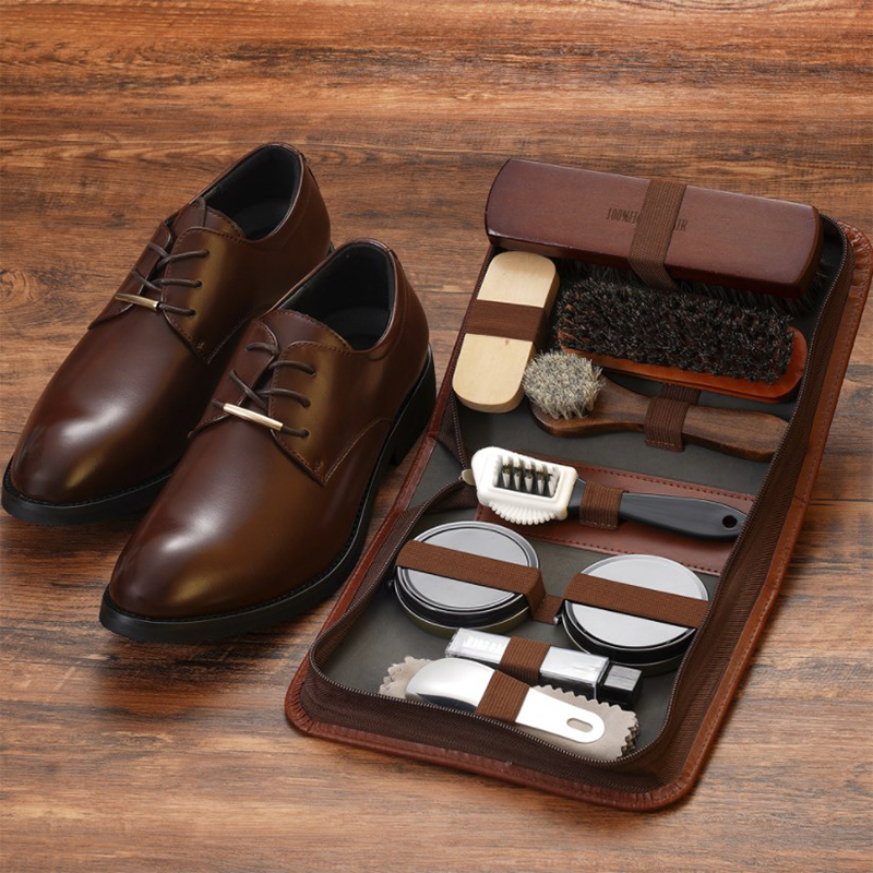HorseHair Shoe Brush Set Leath - Care For Sneaker ulasan dan harga