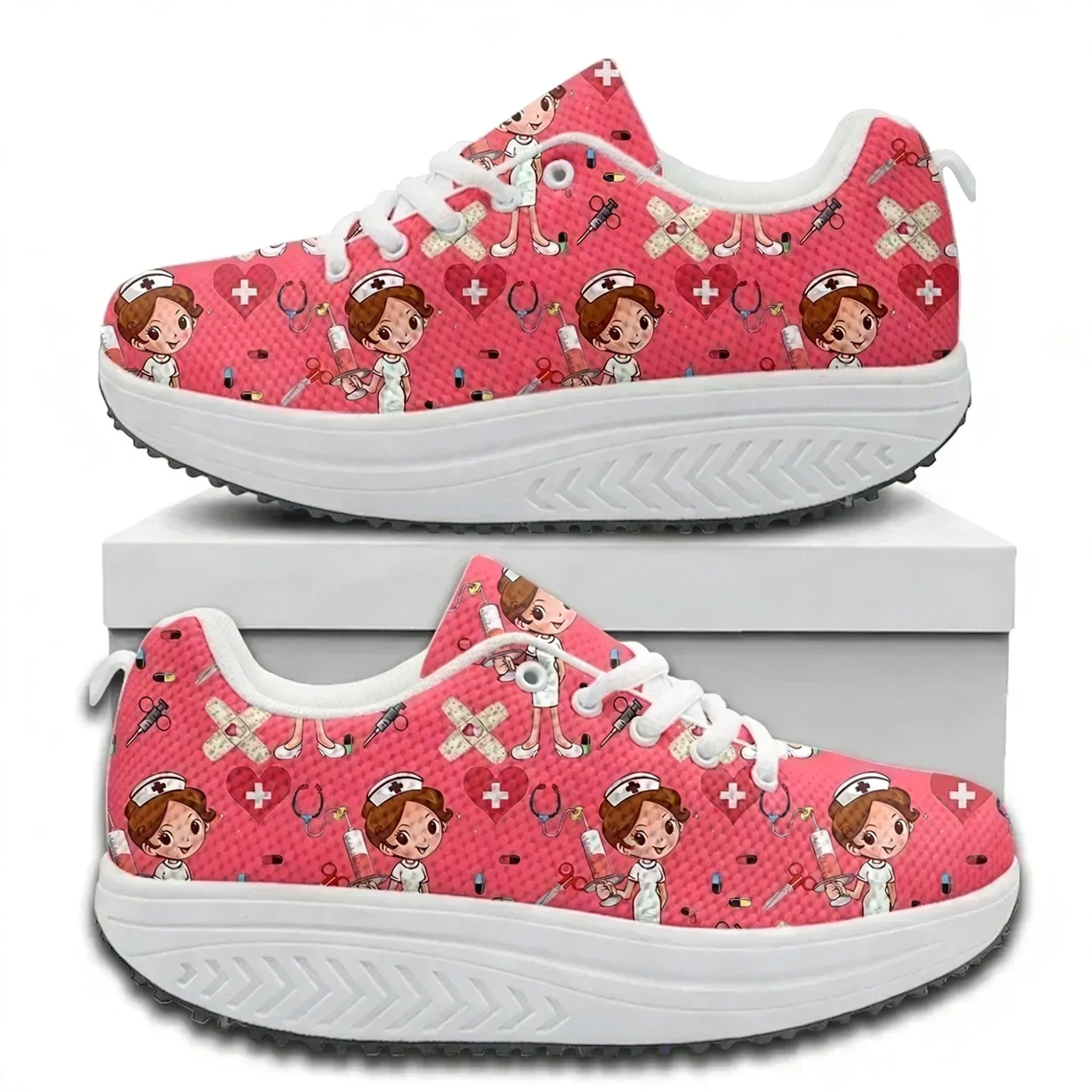 Comfort Lace-up Platform Sneak - Care For Sneaker ulasan dan harga
