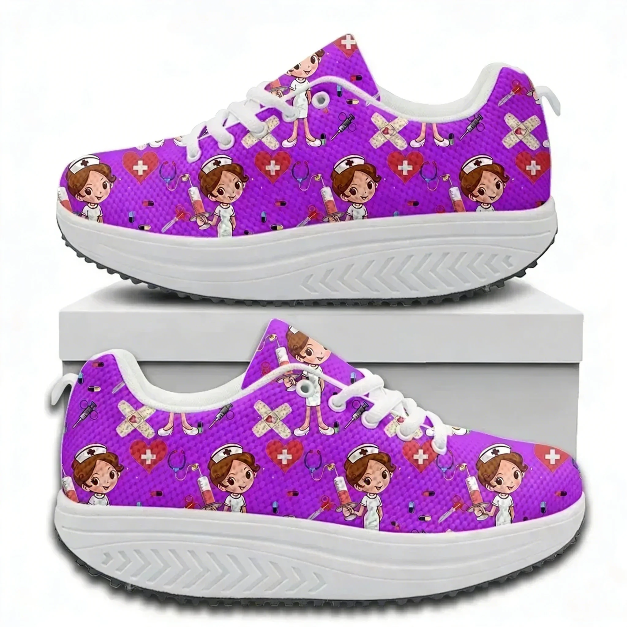 Comfort Lace-up Platform Sneak - Care For Sneaker ulasan dan harga