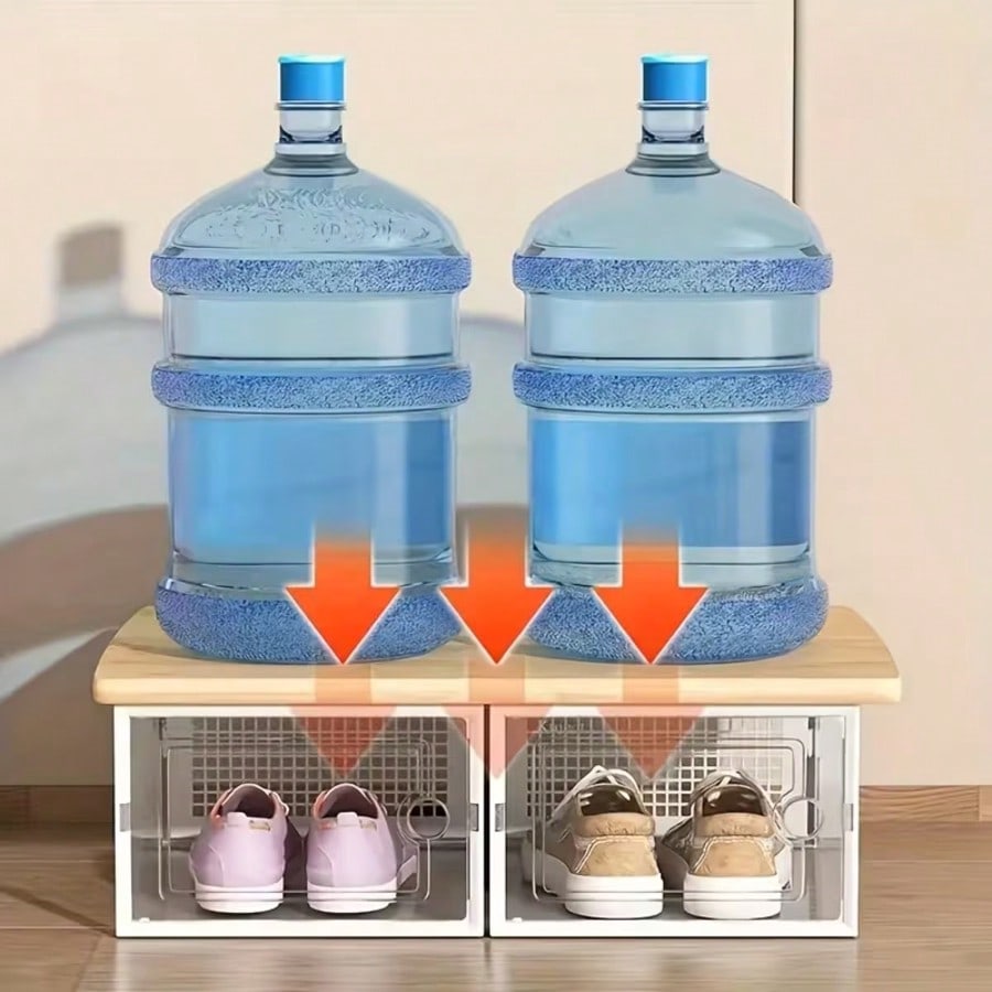6/12/24pcs Thickened Transpare - Sneaker Case ulasan dan harga