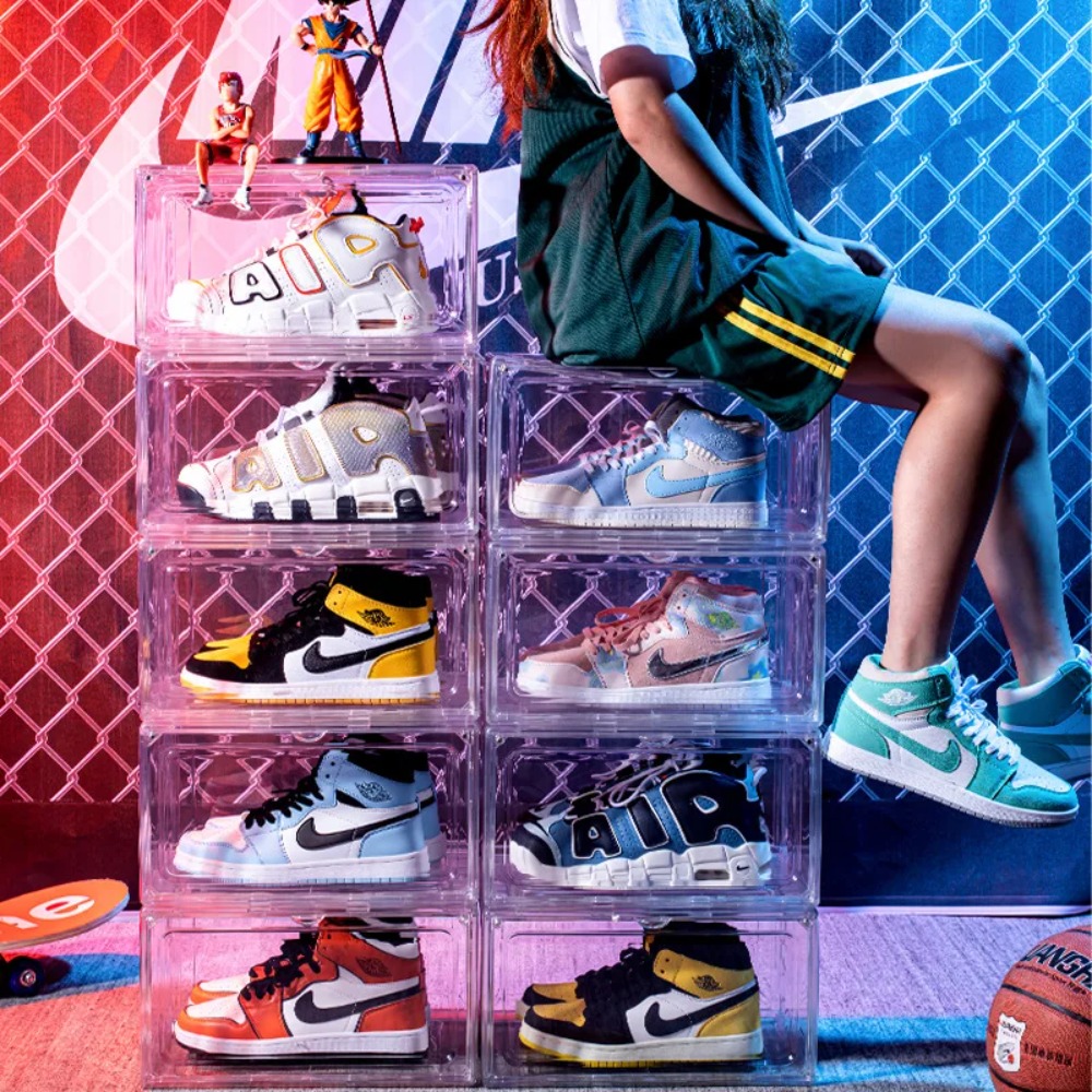 Thickened Transparent Storage  - Sneaker Case ulasan dan harga