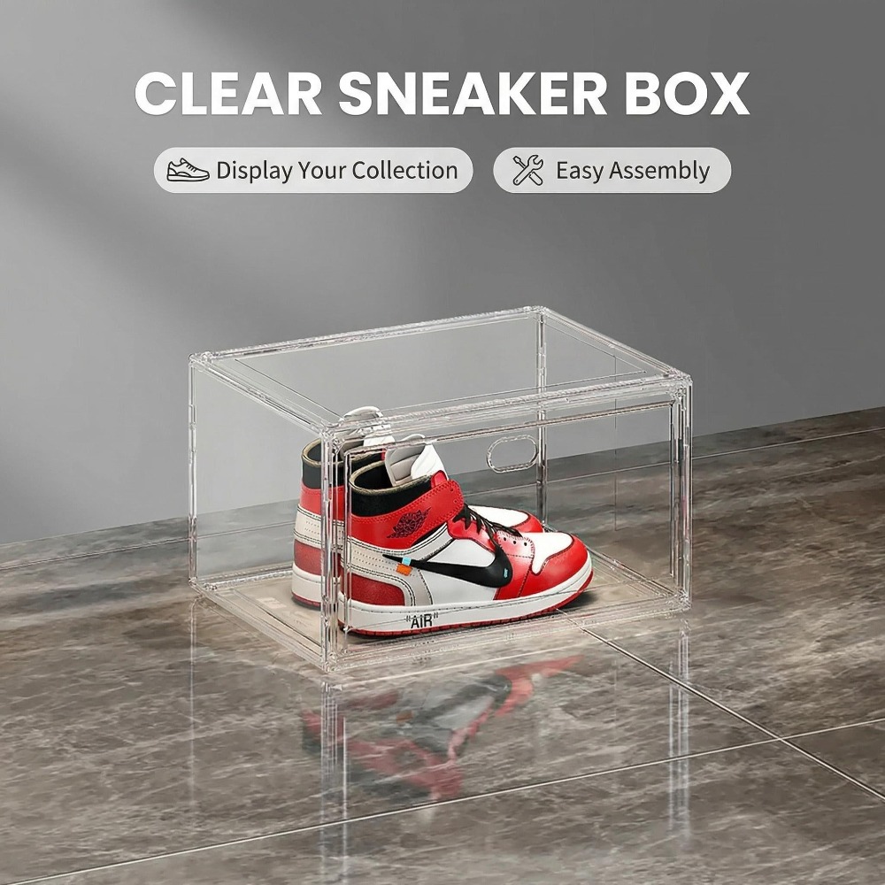 Thickened Transparent Storage  - Sneaker Case ulasan dan harga