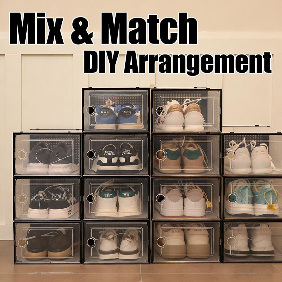 12/24/36 Pcs Extra Large Clear - Sneaker Case ulasan dan harga