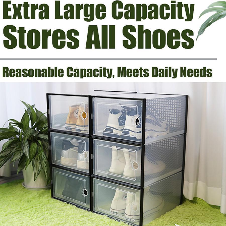 12/24/36 Pcs Extra Large Clear - Sneaker Case ulasan dan harga