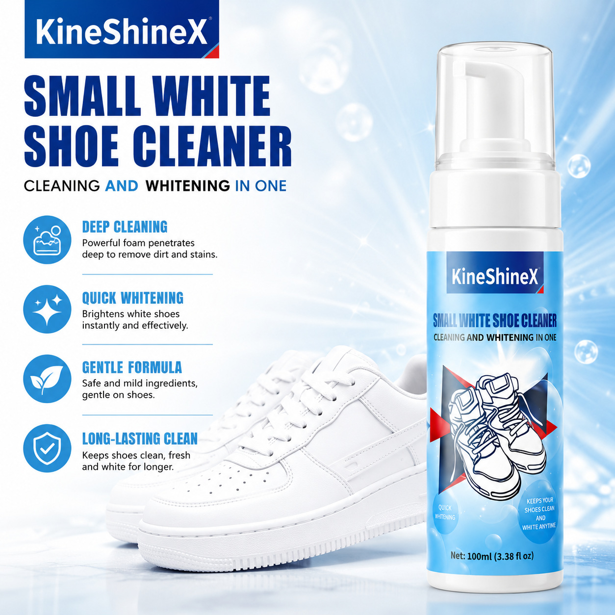 Gihen Shoe Cleaner Kits Water- - Care For Sneaker ulasan dan harga